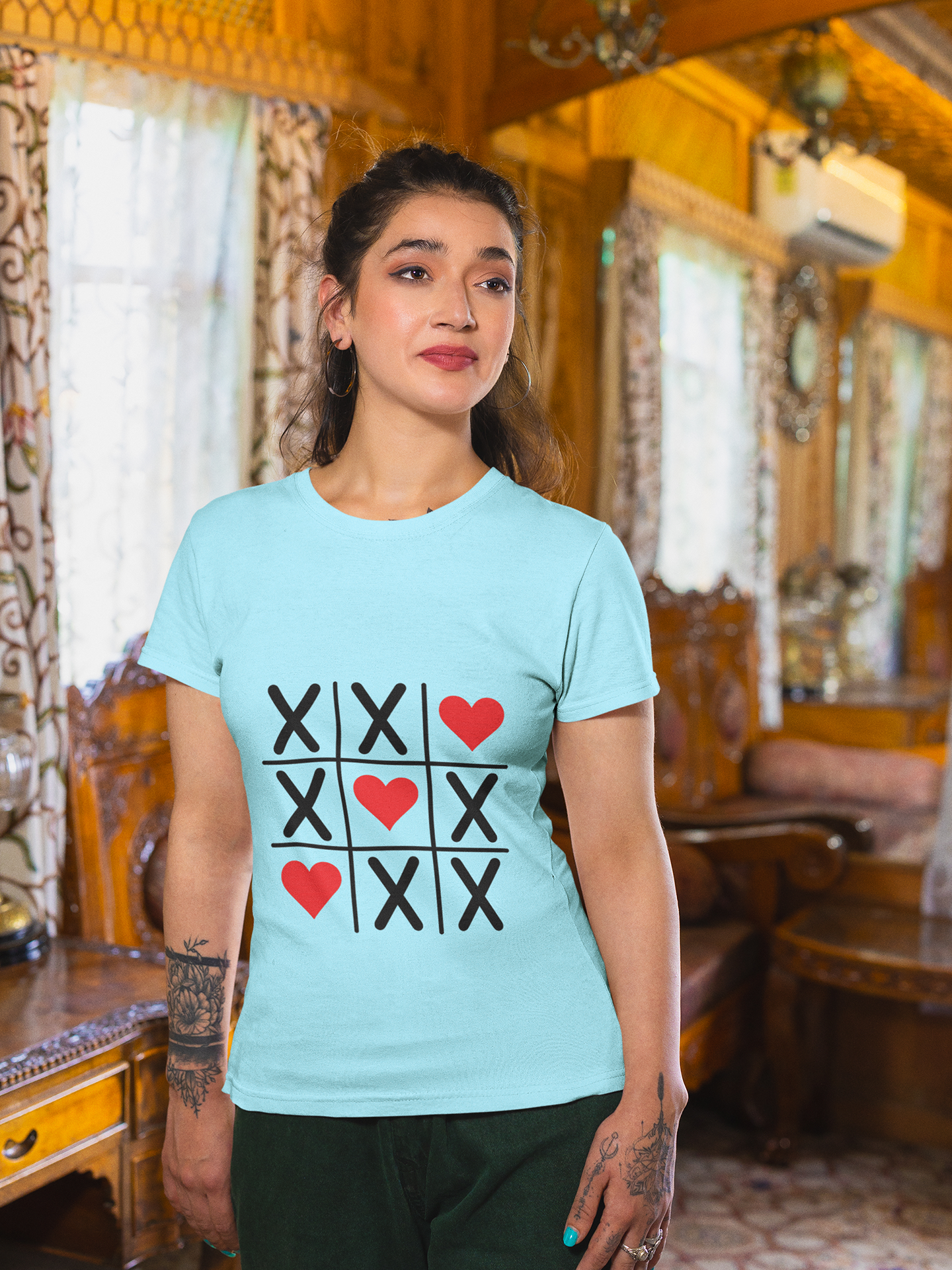 Love Wins Crew Neck T-Shirt for Women