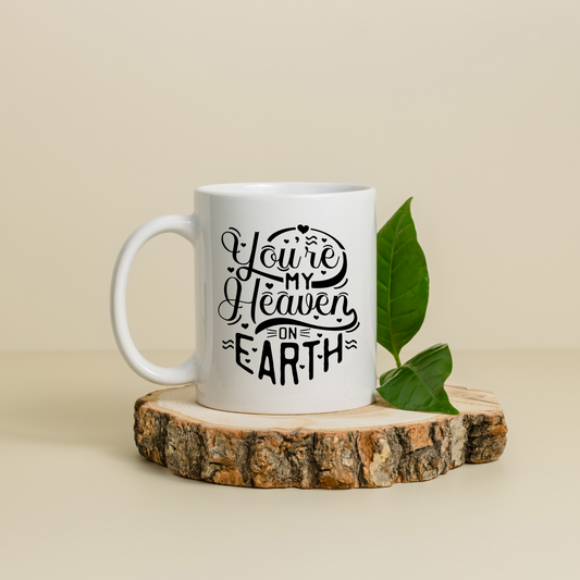 Heaven On Earth Ceramic Coffee Mug