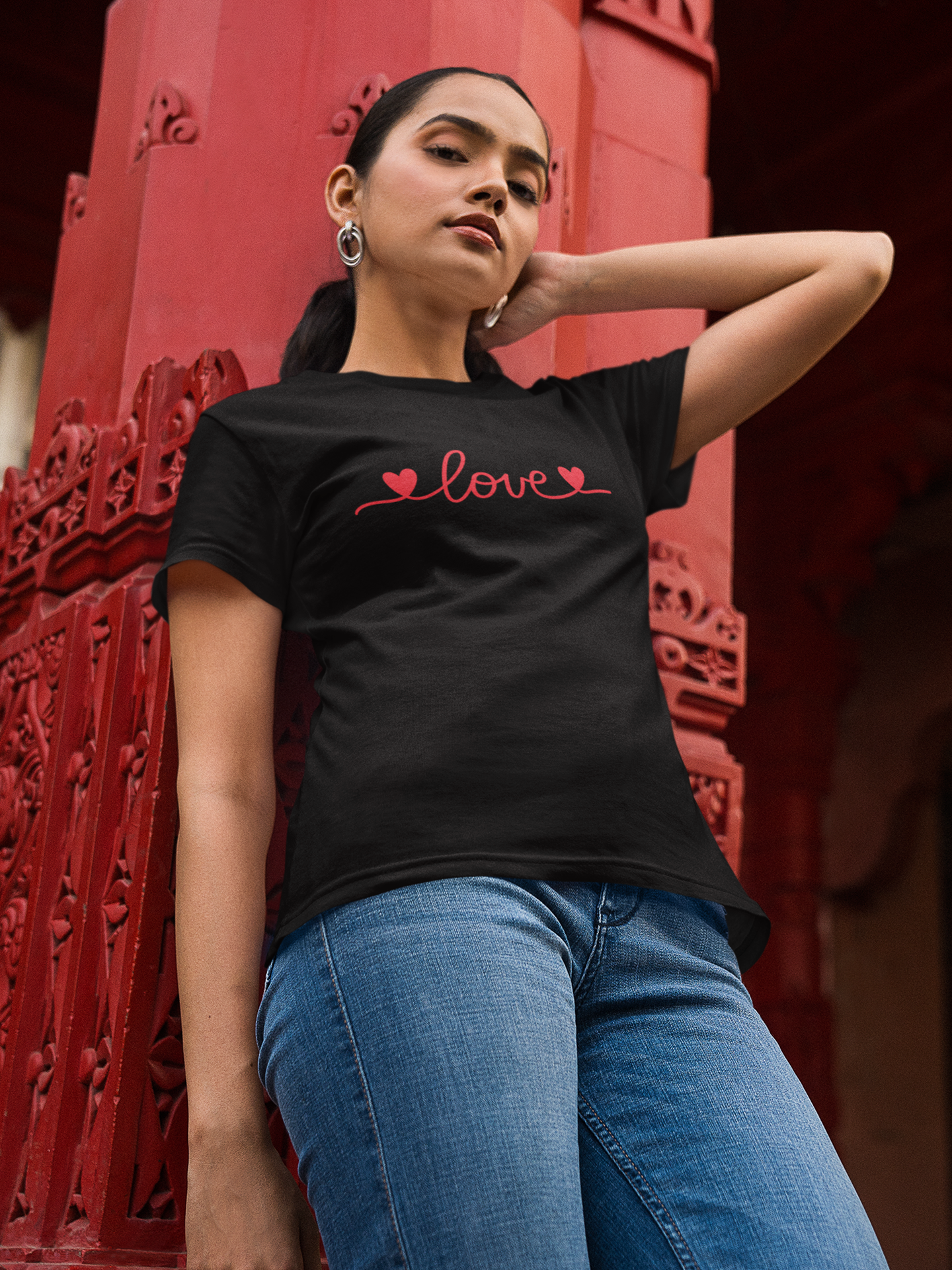 Handwritten Love Women's Crew Neck T-shirt