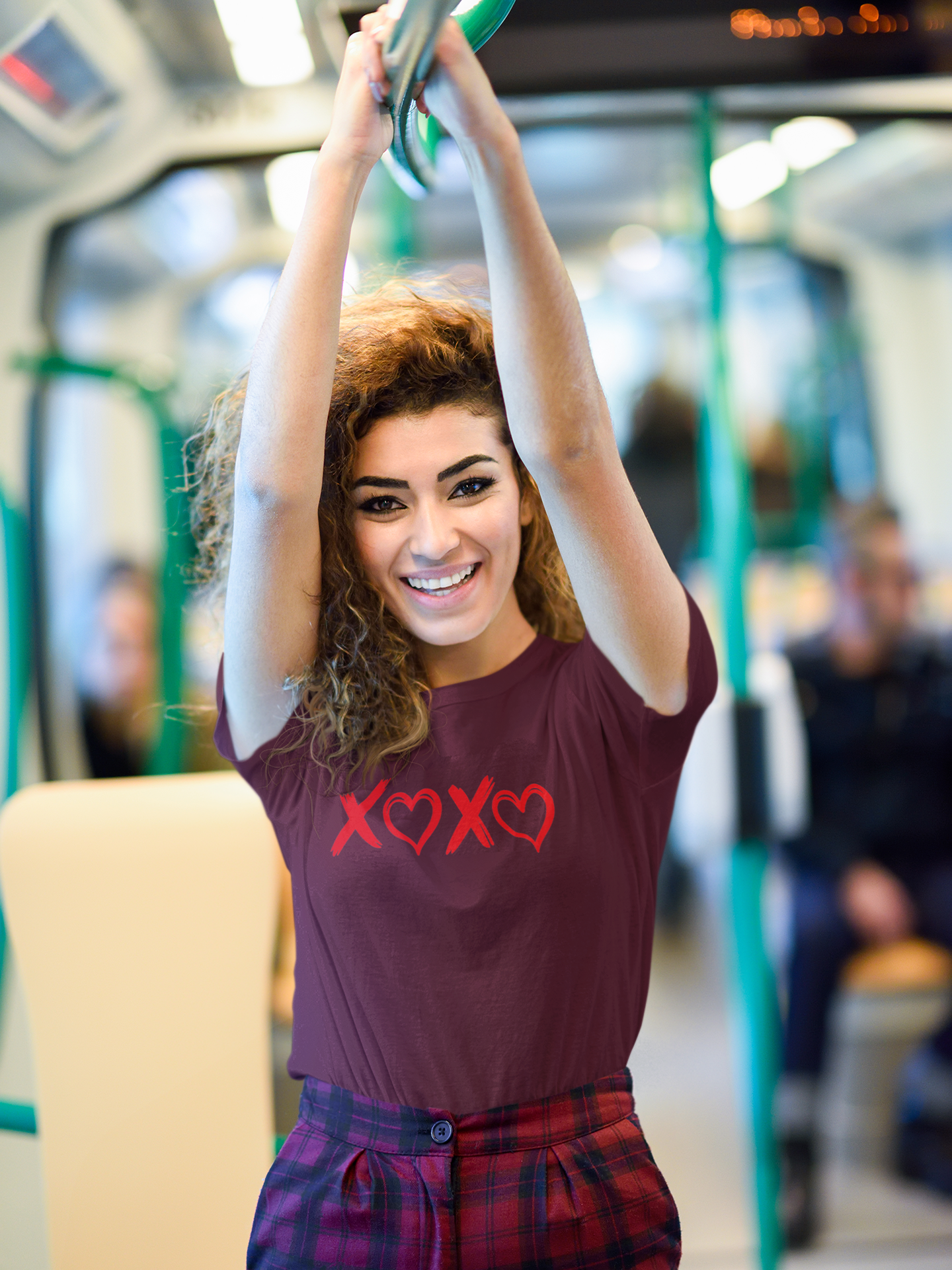 Not Your Basic XOXO Women's Crew Neck T-shirt